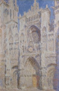 Catedral de Rouen: El portal (Luz del sol), 1894 de Claude Monet