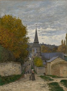 Calle en Sainte-Adresse de Claude Monet