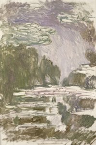 Estudio para los Nenúfares, 1907 de Claude Monet