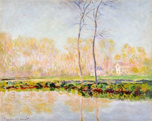 Las orillas del río Epte en Giverny, 1887 de Claude Monet