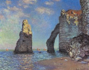 Los acantilados en Étretat
