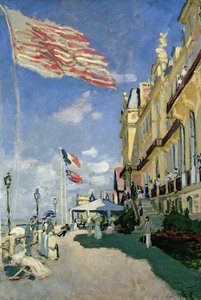El Hotel des Roches Noires en Trouville de Claude Monet