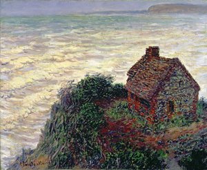 La casa del oficial de aduanas, Varengeville, 1882 de Claude Monet
