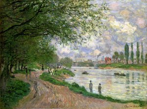 La isla de La Grande Jatte de Claude Monet
