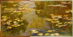 El estanque de lirios de Claude Monet