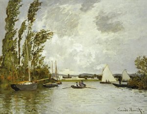 La pequeña rama del Sena en Argenteuil de Claude Monet