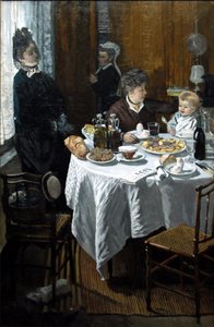 El almuerzo de Claude Monet