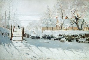 La urraca de Claude Monet