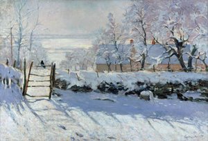 La Urraca, 1869 de Claude Monet