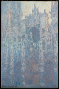 El portal de la catedral de Rouen en la luz de la mañana de Claude Monet