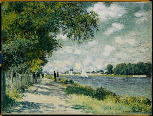 El Sena en Argenteuil, 1875 de Claude Monet