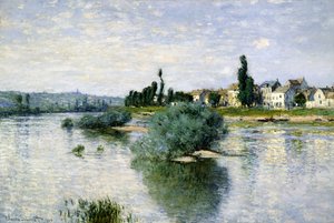 El Sena en Lavacourt de Claude Monet