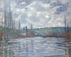El Sena en inundación en Vetheuil, 1881 de Claude Monet