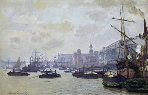 El Támesis en Londres de Claude Monet