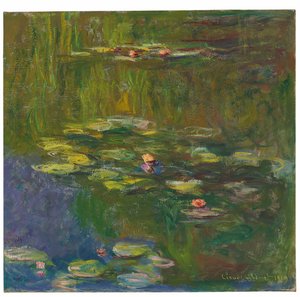 El estanque de los nenúfares, 1919 de Claude Monet