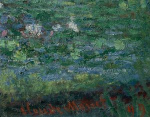 El estanque de los nenúfares: Armonía verde de Claude Monet