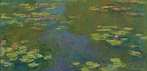 El estanque de los nenúfares, 1919 de Claude Monet