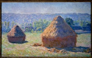 Las ruedas, fin del verano en Giverny de Claude Monet