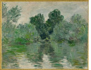 Un bras de la Seine (óleo sobre lienzo) de Claude Monet