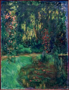 Un rincón del estanque de Giverny de Claude Monet
