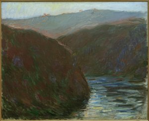 Valle de la Creuse, efecto del atardecer