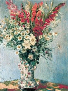 Jarrón de flores, 1878 de Claude Monet