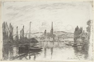 Vista de Rouen, 1883