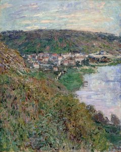 Vista de Vétheuil, 1880 de Claude Monet