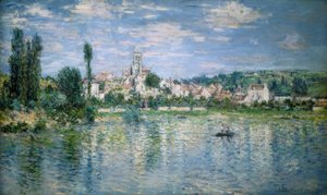 Vista de Vétheuil, verano de Claude Monet