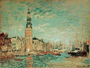 Vista de la Torre Montalban, Ámsterdam