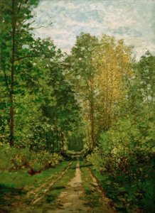 Camino forestal de Claude Monet