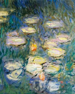 Nenúfares (detalle) de Claude Monet