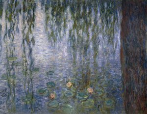 Nenúfares, por Claude Monet, (detalle)