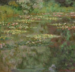 Nenúfares o El estanque de los nenúfares (Nymphéas) de Claude Monet