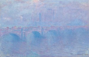 Puente de Waterloo, effet de brouillard