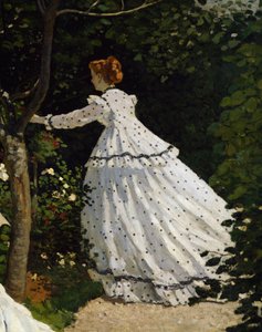 Mujeres en el jardín, por Claude Monet