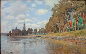 Zaandam (Holanda) de Claude Monet