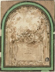 Proyecto para el techo de la Salle de Spectacle de Besançon de Claude Nicolas Ledoux