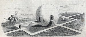 Proyecto de una casa de guardia de granja por Claude Nicolas Ledoux (1736-1806).