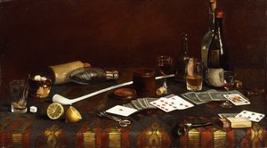 La mesa de un caballero de Claude Raguet Hirst