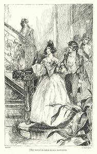 Ilustración para Coningsby de Disraeli de Claude Shepperson