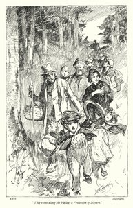 Ilustración para Coningsby de Disraeli de Claude Shepperson