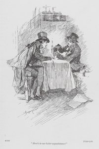 Ilustración para Lavengro de George Borrow (litografía) de Claude Shepperson