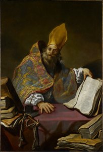 San Ambrosio, c.1623-25 de Claude Vignon