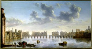 Puente de Londres Antiguo, c.1630