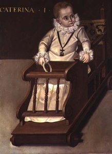 Retrato de una niña llamada Caterina, de un año de Claudio Coello
