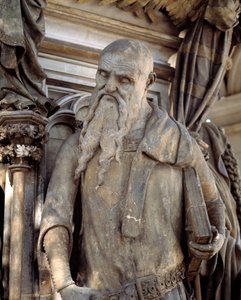Isaías. La base del Pozo de Moisés de Claus Sluter