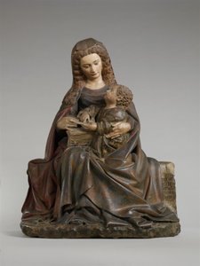 Virgen y Niño, c.1415-17 de Claus de Werve