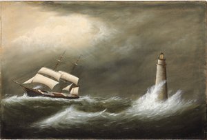 Barcos pasando la luz de Minot