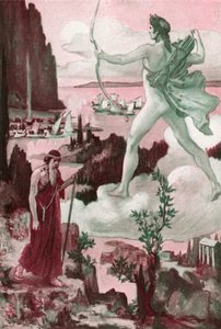 Ilustración de la Ilíada de Homero de Clement Goutier